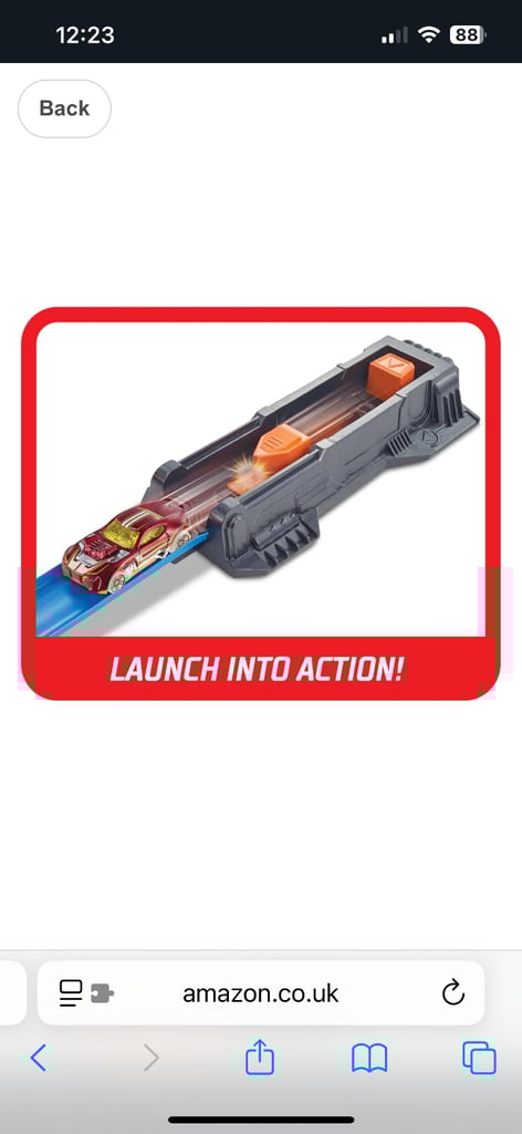 Hot Wheels Large Corkscrew Track