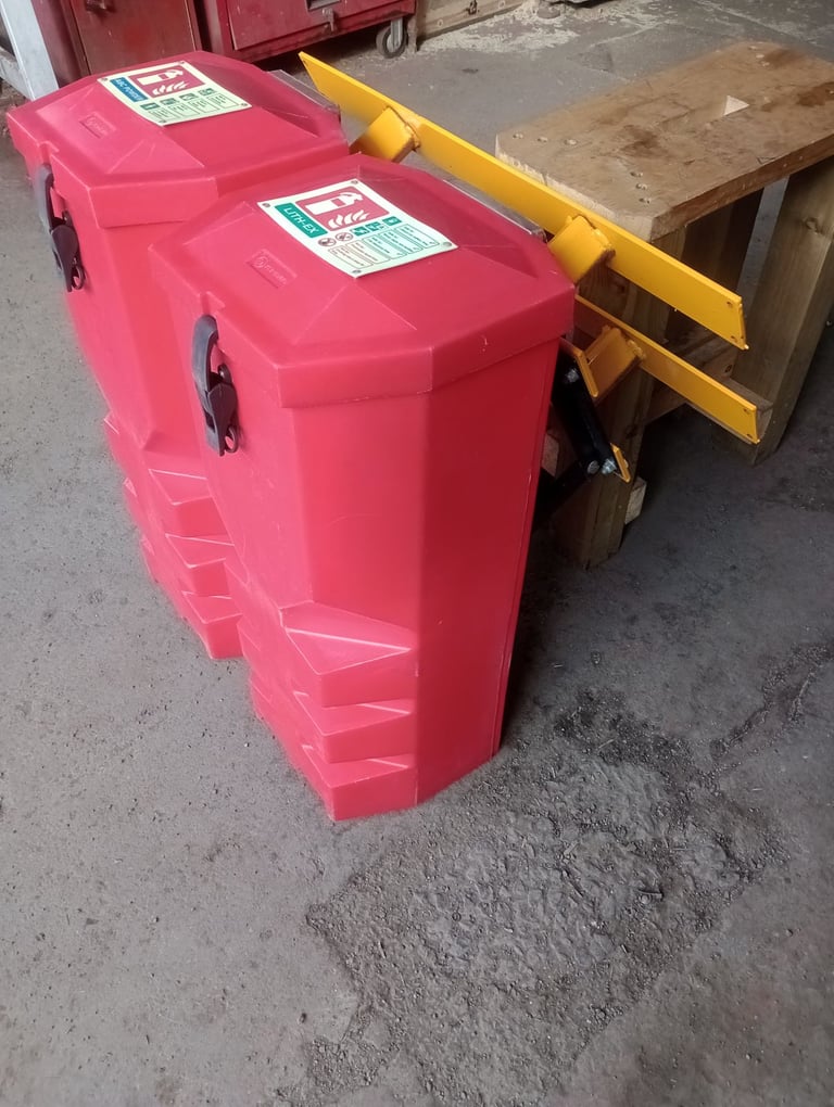 JCB fire extinguisher twin kit 