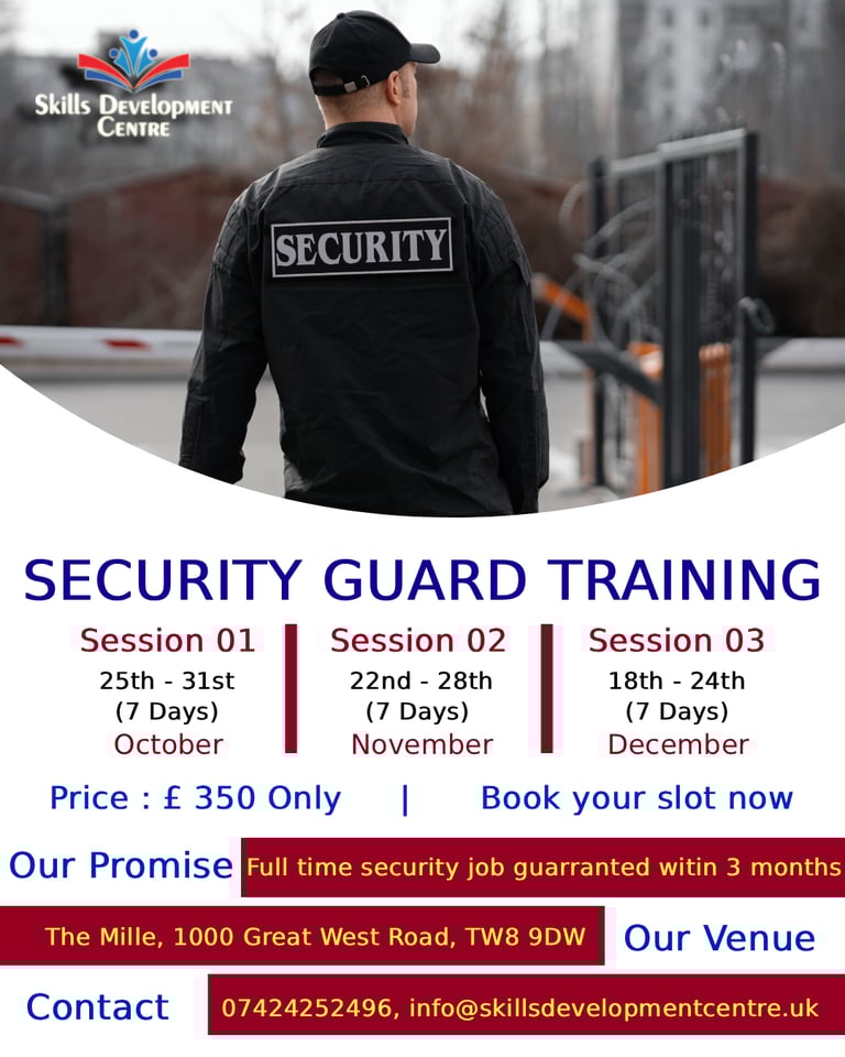 image for Security Guard Training