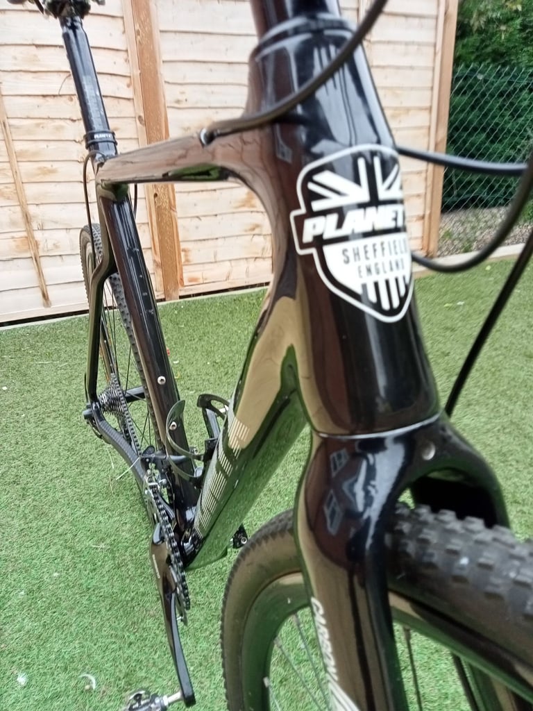 Planet X Carbon Fibre Gravel Bike.