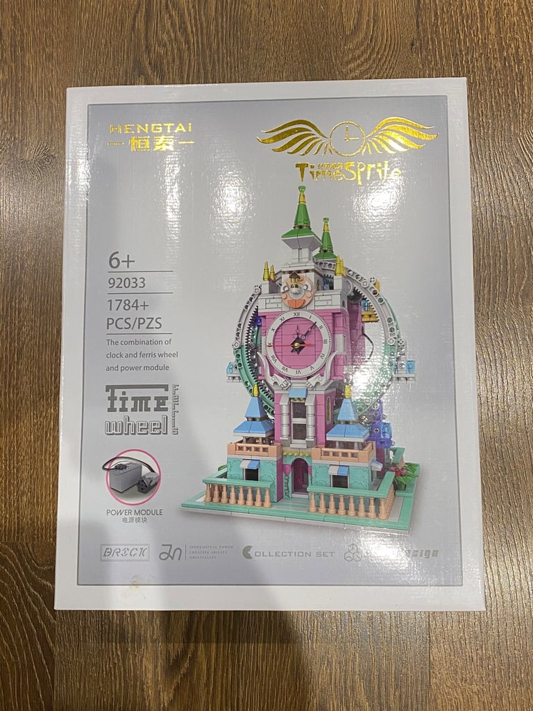 New TimeSprit Time Wheel 92033 Building Blocks Set Good Quality Bricks Toy Kits