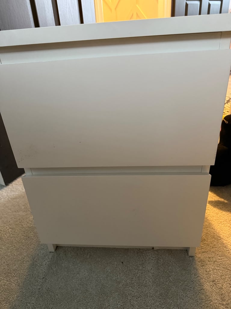 Ikea MALM bedside tables 