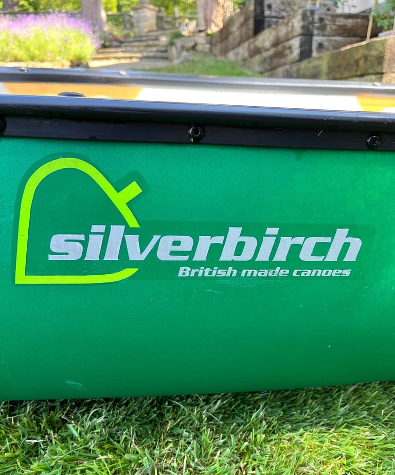 Beautiful British-made Silverbirch Canoe