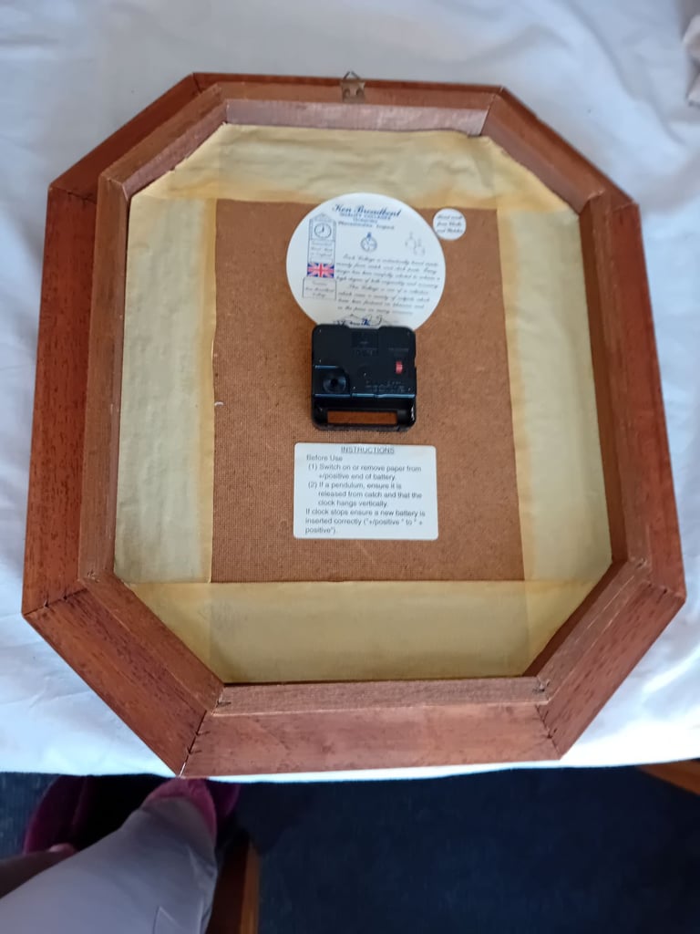 REDUCED Handmade Clock