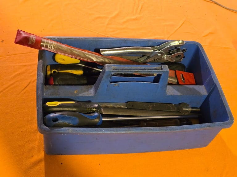 image for Tool Box With Random Lot Of Tools