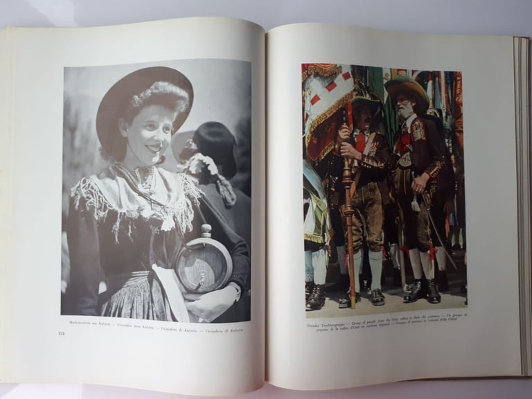 Tyrol. Franz Gschnitzer, Very rare book about Alps in Austria from 1950 Österreich 