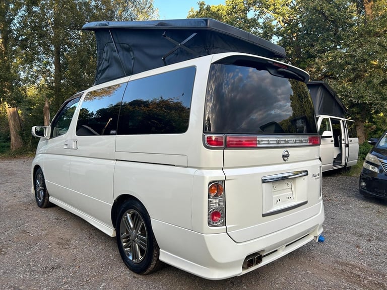 Nissan Elgrand RIDER POP TOP 4 Berth New Full Camper Conversion