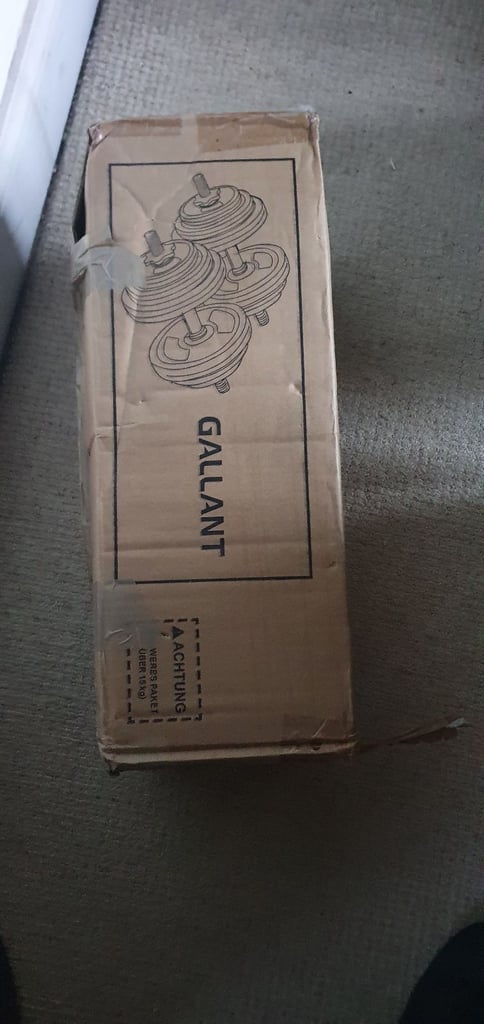 image for 20kg dumbell set brand new. 