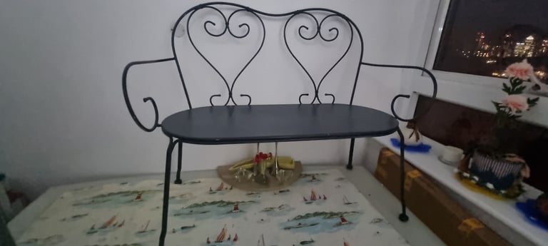 Fermob 1900 cast iron outdoor bench 