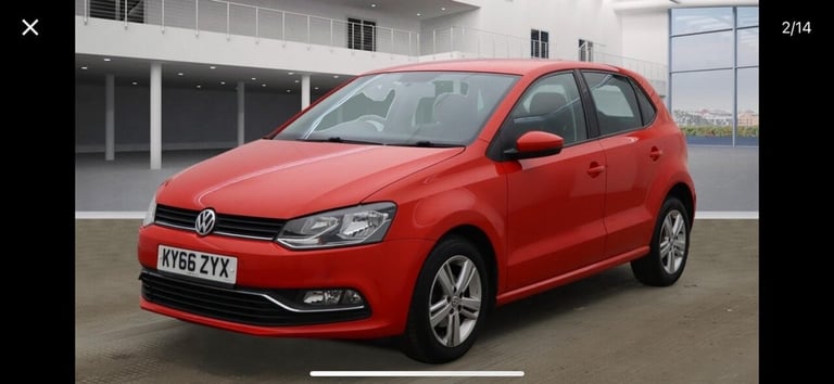 image for 2016 Volkswagen Polo 1.0 BlueMotion Tech Match Hatchback 5dr Petrol Manual Euro 6 (s/s) (75 ps) H...