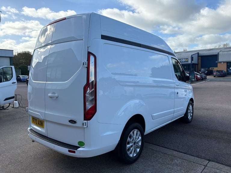 2020 Ford Transit Custom Limited L1 H2 2.0 280 EcoBlue SWB Hightop Diesel Panel Van Manual Euro 6...