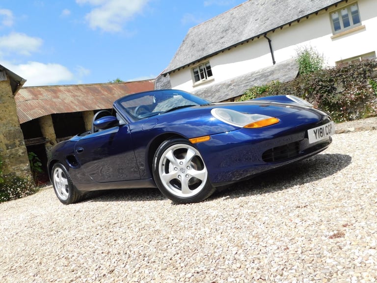 Porsche 986 Boxster 2.7 - 72k, 4 owners, great history, purist spec