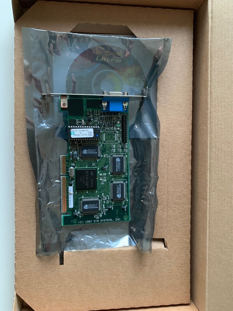 CREATIVE 3D BLASTER 32MB GRAPHICS PROCESSING UNIT BOXED