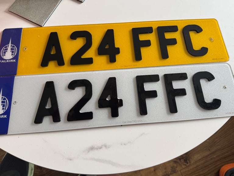 image for Private plate A24FFC