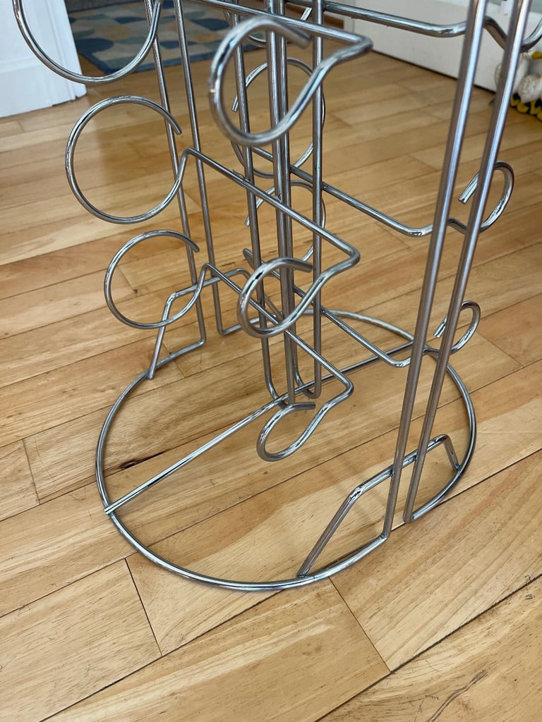 image for Selfridges chrome wine rack