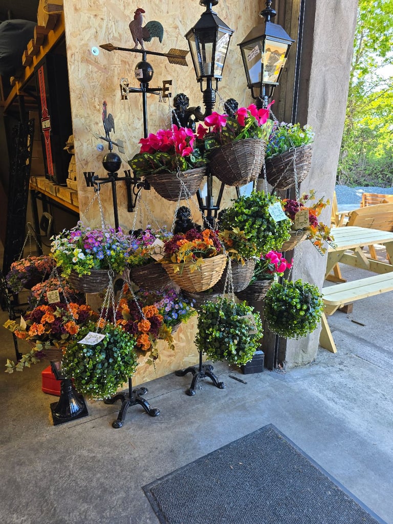 4ft tall artificial blossom trees