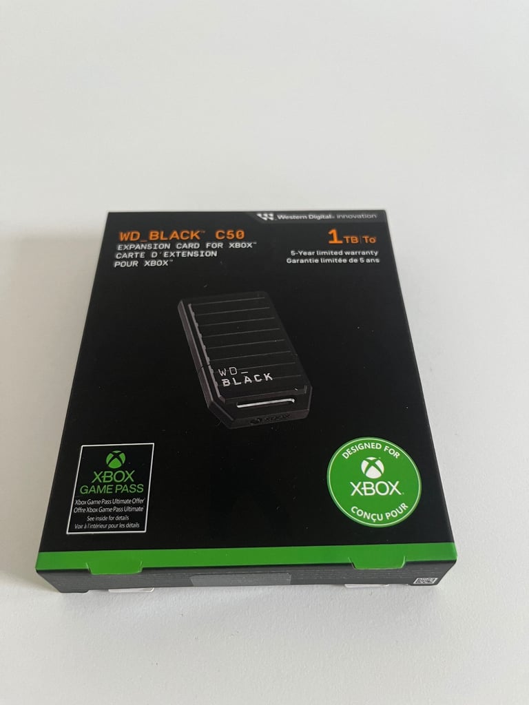 image for WD_BLACK C50 1TB Expansion Card for Xbox Series X|S – Official Licensed – NEW Sealed