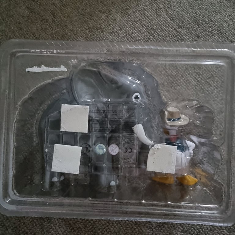 Disney Donald duck and elephant unopened box 