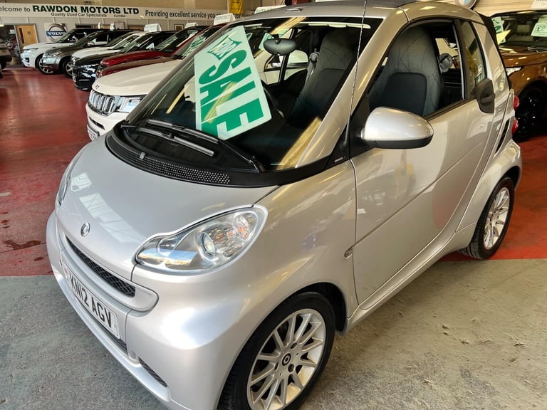 image for 2012 smart fortwo 1.0 MHD Passion Cabriolet SoftTouch Euro 5 (s/s) 2dr CONVERTIBLE Petrol Automatic