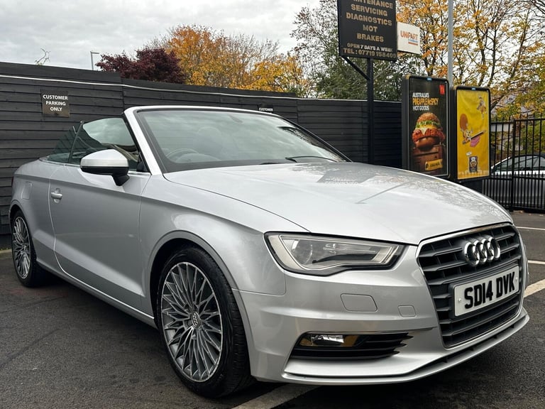 2014 Audi A3 Cabriolet 1.4 TFSI CoD Sport Euro 6 (s/s) 2dr CONVERTIBLE Petrol Manual