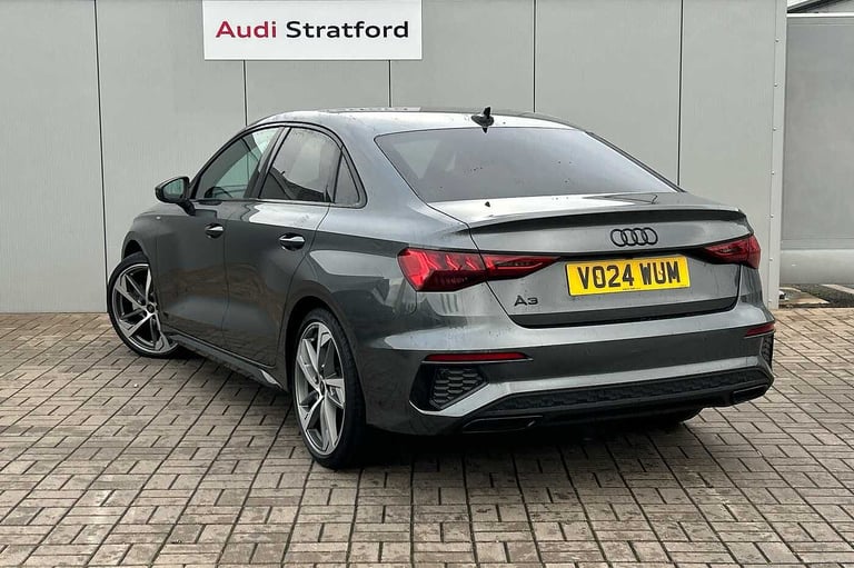 2024 Audi A3 35 TFSI Black Edition 4dr S Tronic Saloon Petrol Automatic