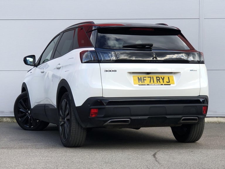 2021 Peugeot 3008 1.6 13.2kWh GT e-EAT Euro 6 (s/s) 5dr HATCHBACK Petrol/Electric Hybrid Automatic