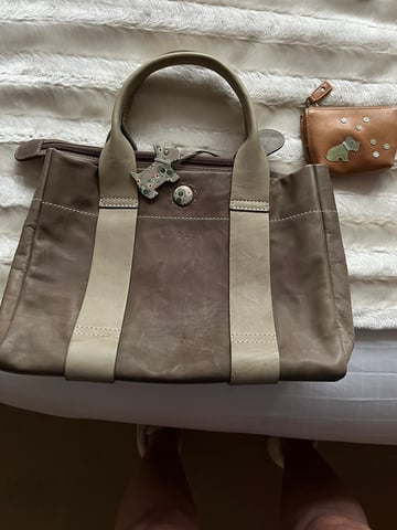 Radley top taupe purse