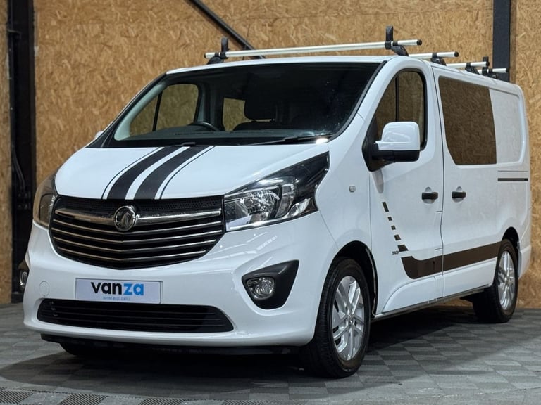 2016 Vauxhall Vivaro 1.6 CDTi 2900 BiTurbo ecoFLEX Sportive Crew Van Double Cab 5dr Diesel Manua ...