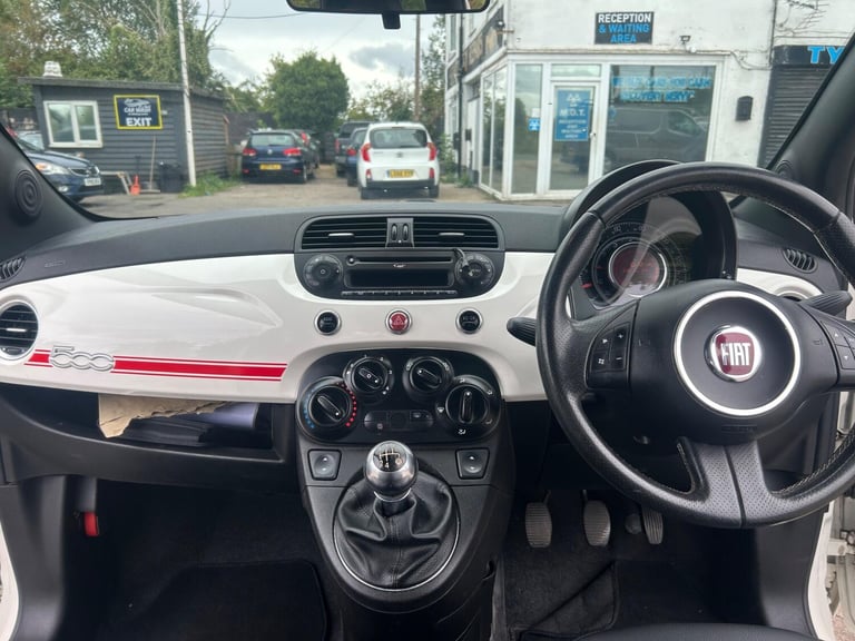 2013 Fiat 500 0.9 TwinAir Street Euro 5 (s/s) 3dr HATCHBACK Petrol Manual