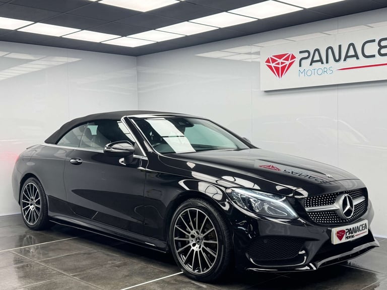 image for 2018 Mercedes-Benz C-Class 2.1 C 220 AMG Line D Auto 2dr Convertible Diesel Automatic