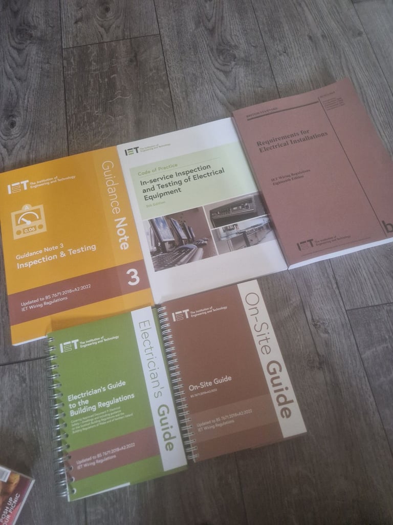 image for Electrian training books