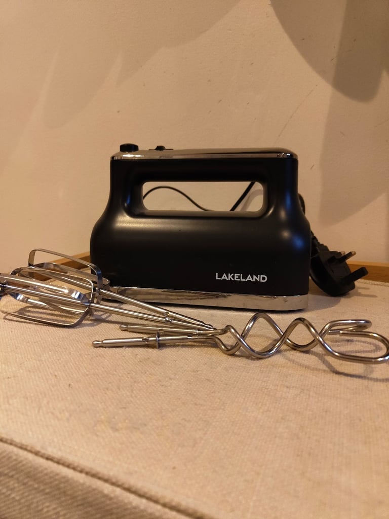 image for Lakeland Hand Mixer (Black Matte)