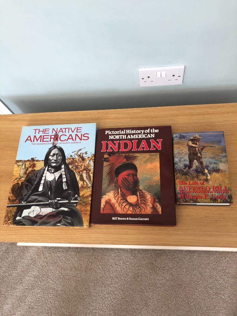 image for Wild West Collection of x3 Books - Native American Indians & Buffalo Bill