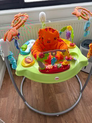 Tiger Bouncer Fisher Price Jumperoo Tiger Time Fisher-Price Baby