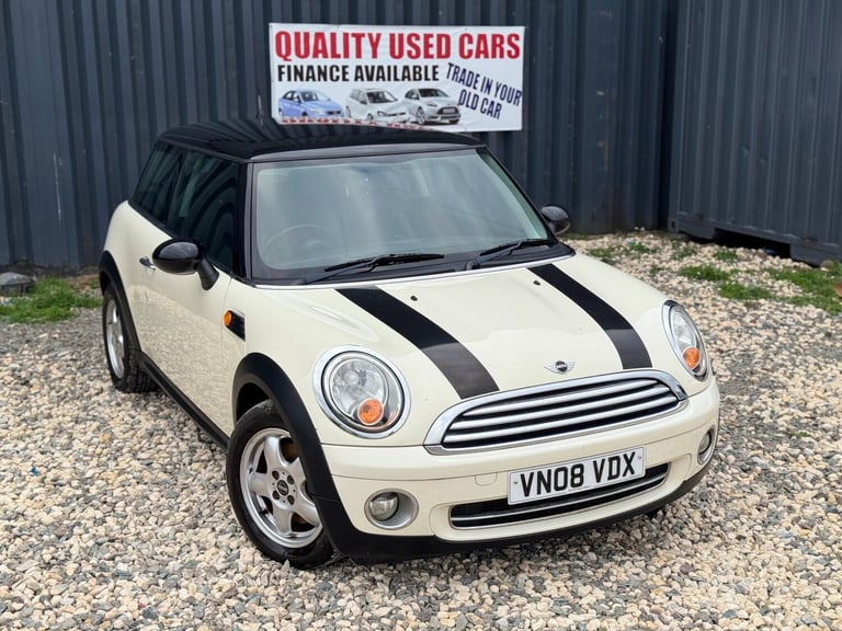2008 MINI Hatch 1.6 Cooper Euro 4 3dr HATCHBACK Petrol Manual