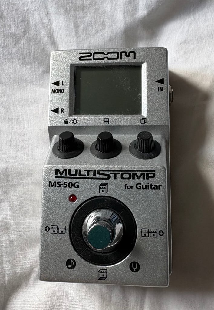 Zoom MS50G guitar multi effects pedal