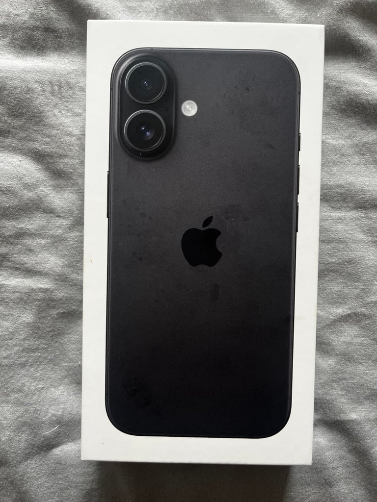 image for Brand New Sealed in Box Apple iPhone 16 128gb in Black and Network Unlocked