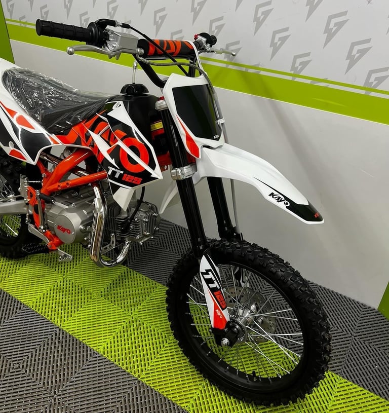 Kayo TT125 125cc Pit Bike, Brand New 2025 Model