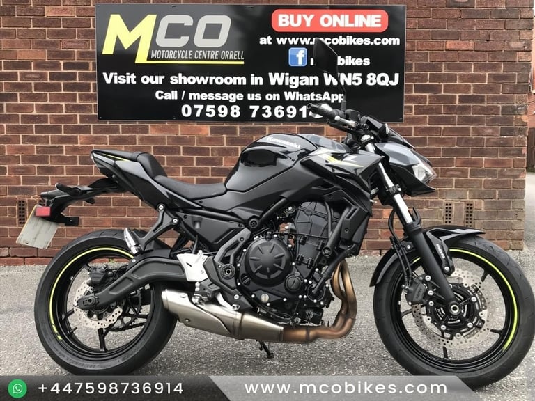 image for Kawasaki Z650 25reg 5835miles FSH Remainder of manufactures warranty
