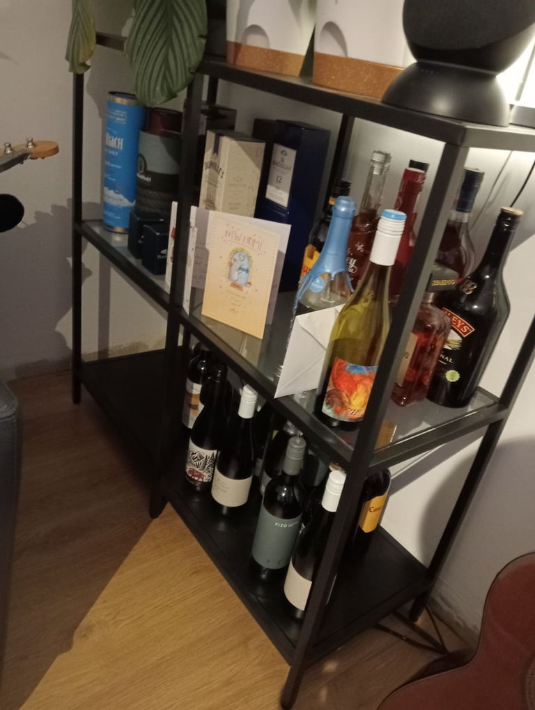 image for Black IKEA bookcase