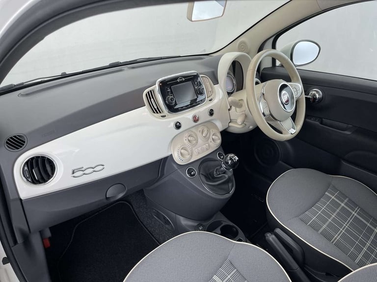 2017 Fiat 500 1.2 500 Lounge 3dr Hatchback Petrol Manual