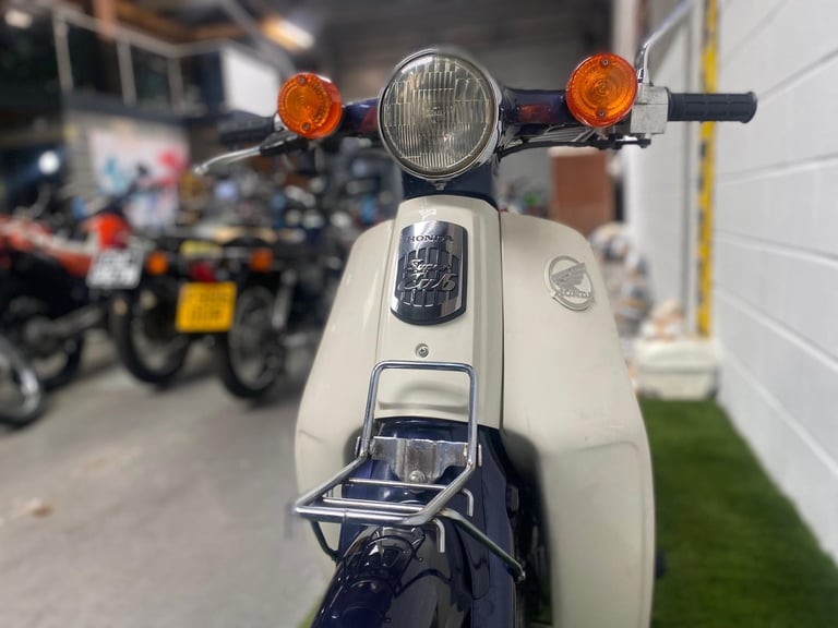 2007 JDM Honda C50 DX CDi in purply-blue