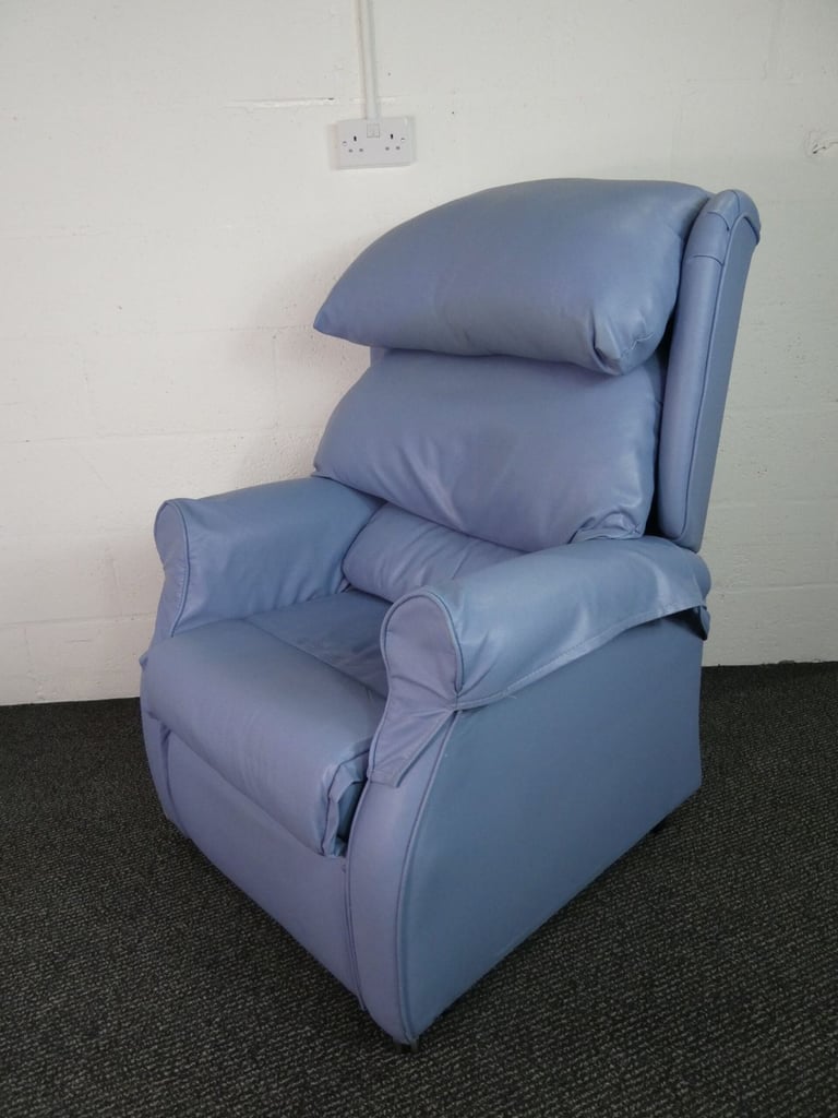 image for Light Blue Riser Recliner Chair