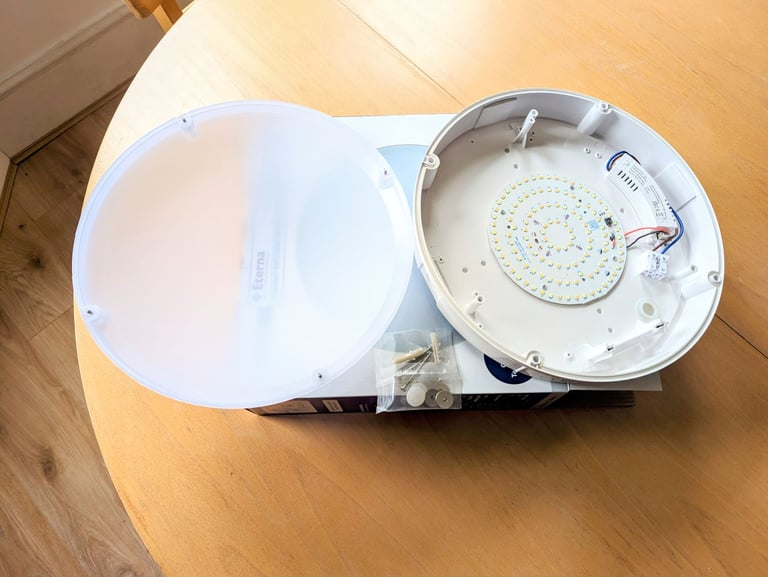 Eterna Carina 17W LED Emergency Tri-Colour Bulkhead White- NEW