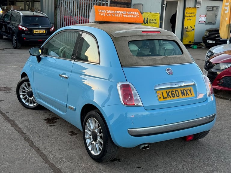 2021 Fiat 500 0.9 TwinAir Cult Convertible 2dr Petrol Dualogic Euro 6 (s/s) (85 bhp) Convertible ...