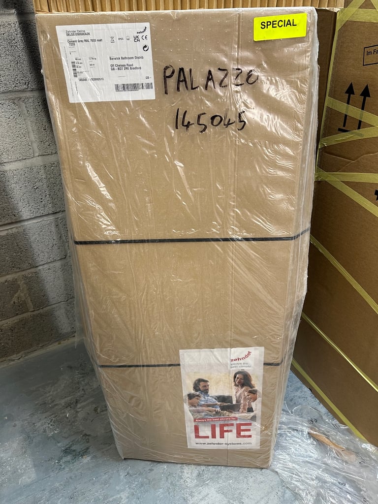 Zehnder Deline electric bathroom radiator 