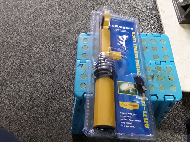 Handbrake to gearstick anti theft lok as 2 keys protect your vehicle from theft bargain 