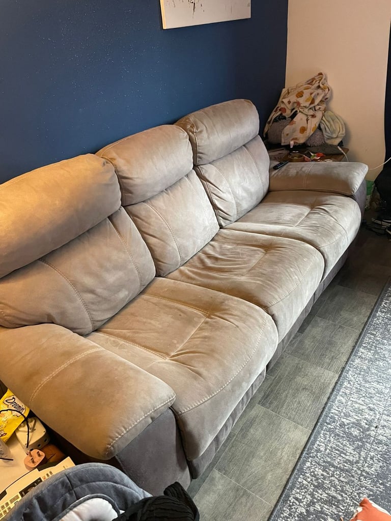 suede sofa - free