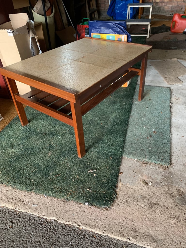 image for Cork topped coffee table