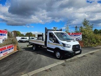 2023 ON 23 PLATE FORD TRANSIT 350 LEADER TDCI RWD LWB DROPSIDE PICKUP 64K ULEZ